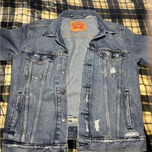 Levi's Blue Denim Jacket for Men